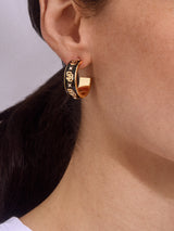 BaubleBar WEAR By Erin Andrews X BaubleBar San Diego Padres Enamel Hoop Earrings - San Diego Padres - 
    Enjoy 20% off - This Week Only
  
