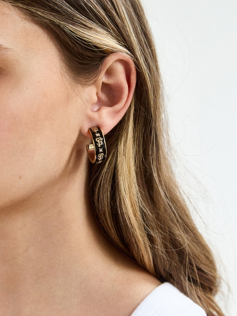 BaubleBar WEAR By Erin Andrews X BaubleBar San Francisco Giants Enamel Hoop Earrings - San Francisco Giants - 
    20% Off MLB Styles. For one week only.
  
