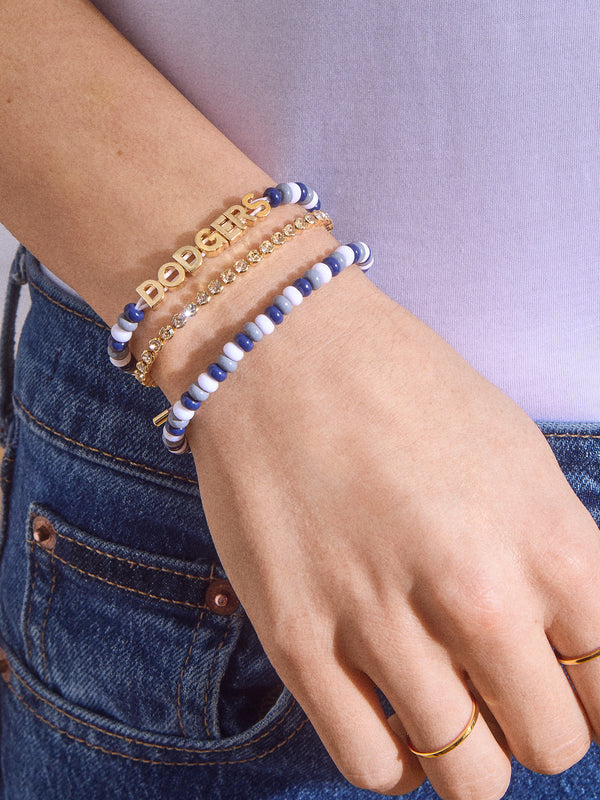 WEAR By Erin Andrews x BaubleBar Los Angeles Dodgers Bracelet Set - Los Angeles Dodgers