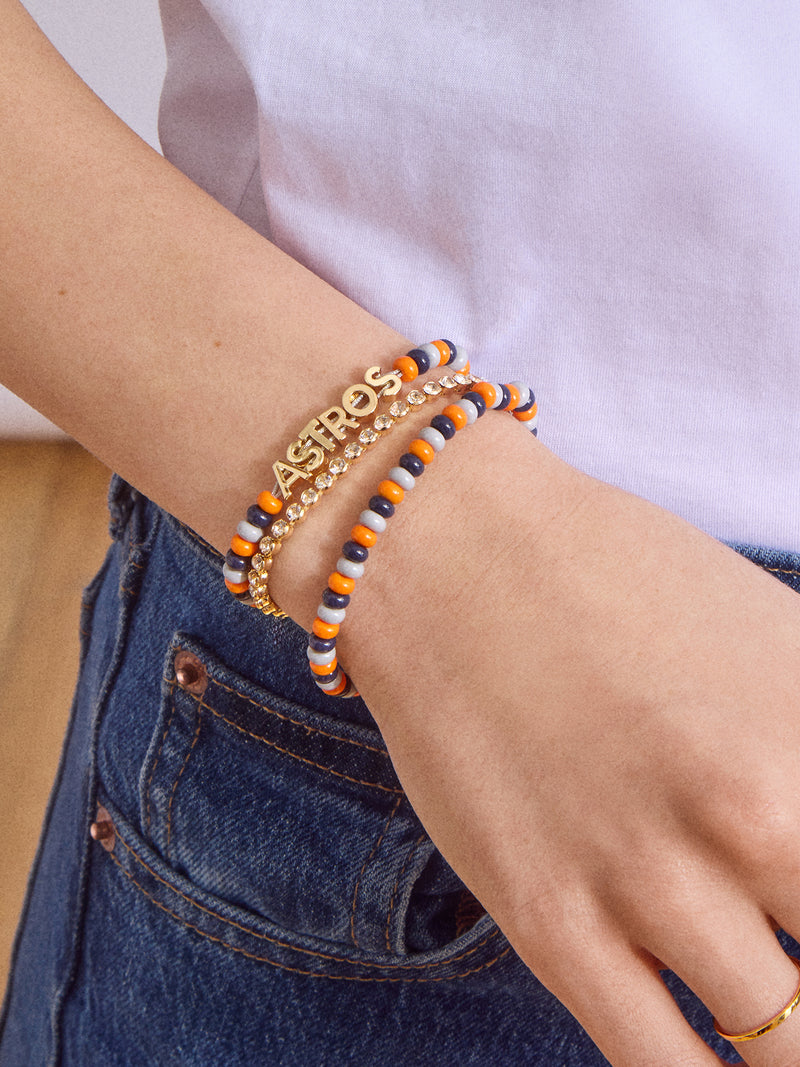 BaubleBar WEAR By Erin Andrews x BaubleBar Houston Astros Bracelet Set - Houston Astros - 
    Enjoy 20% off - This Week Only
  
