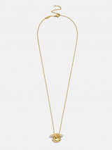 BaubleBar STAR WARS™ GROGU™ 18K Gold Pendant Necklace - Gold - 
    Cubic zirconia necklace on a gold chain 
  
