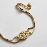 Evil Eye Reversible Bracelet - Gold/Multi