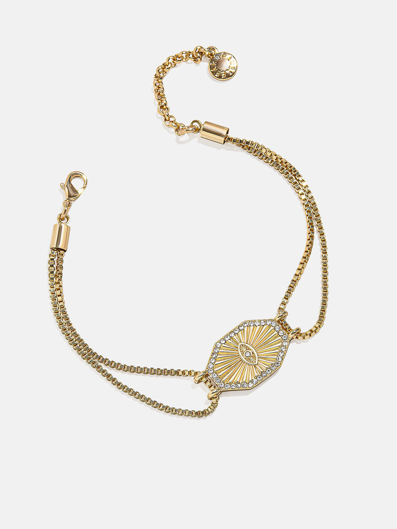 BaubleBar Evil Eye Reversible Bracelet - Gold/Turquoise - 
    Enjoy 20% off - This Week Only
  
