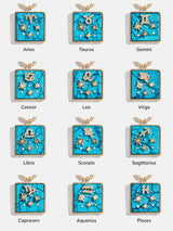 BaubleBar Semi-Precious Zodiac Pendant Necklace - Cancer - 
    Turquoise pendant on a gold chain
  
