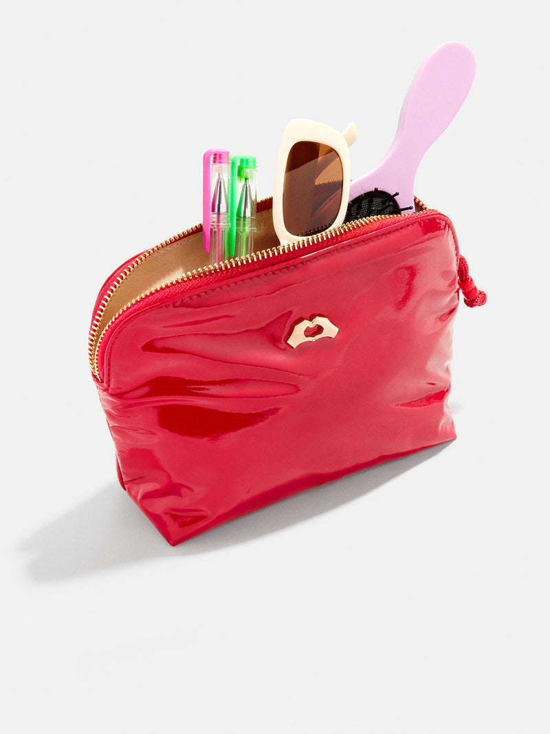 BaubleBar Heartfelt Kids’ Jewelry Storage Pouch - Heart Hands - 
    Kids' jewelry storage pouch 
  
