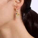 MLB Charm Earrings - New York Yankees