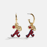 MLB Charm Earrings - Atlanta Braves