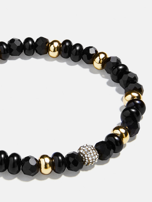 Marysol Semi-Precious Bracelet - Black