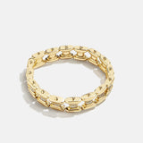 Colette Bracelet - Gold/Pavé