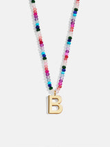 BaubleBar B - 
    Personalized beaded necklace
  
