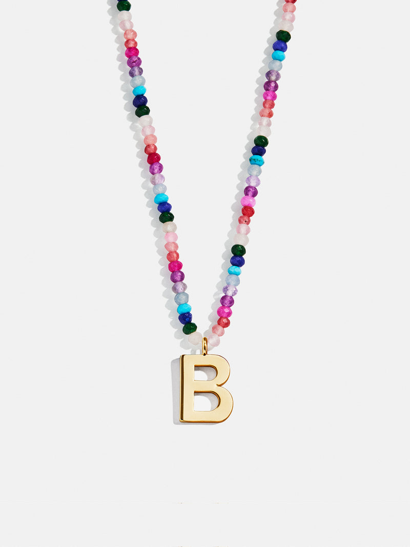 BaubleBar B - 
    Personalized beaded necklace
  
