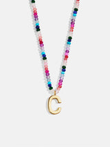 BaubleBar C - 
    Personalized beaded necklace
  
