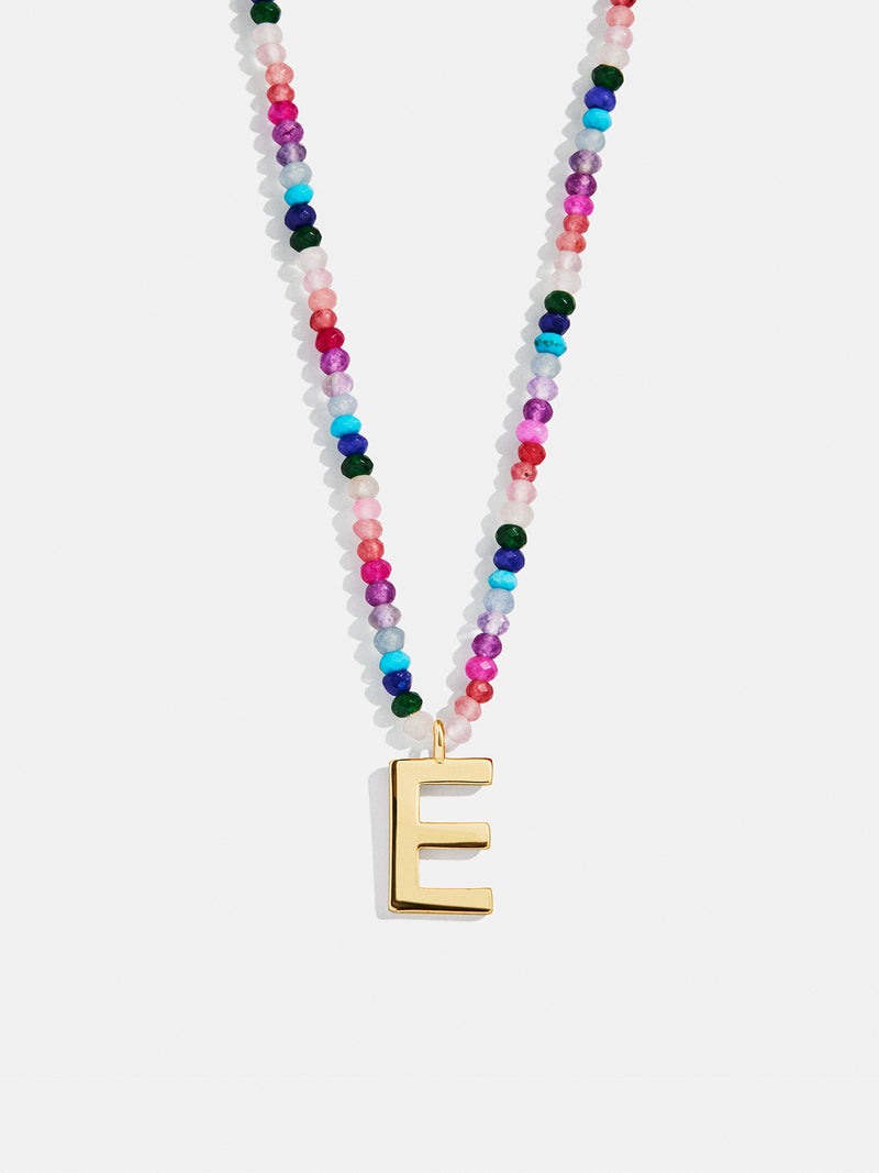 BaubleBar E - 
    Personalized beaded necklace
  
