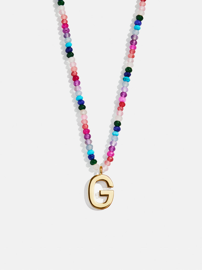 BaubleBar G - 
    Personalized beaded necklace
  
