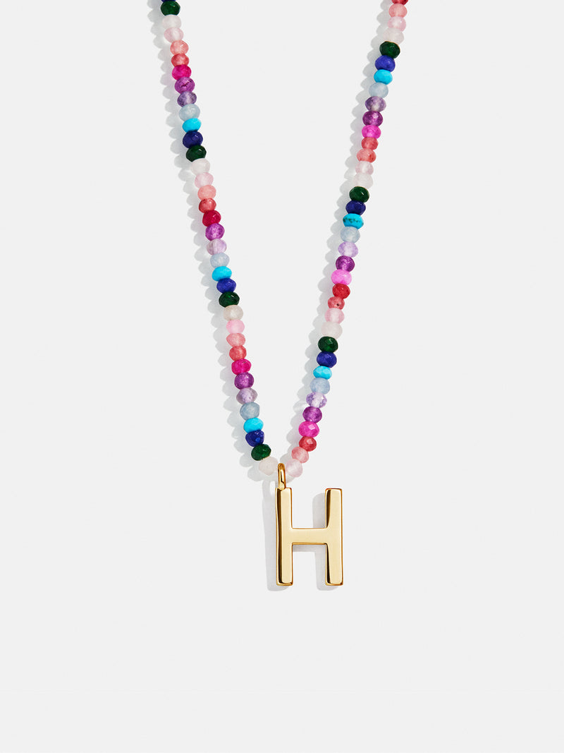 BaubleBar H - 
    Personalized beaded necklace
  
