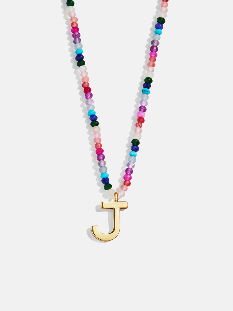 BaubleBar J - 
    Personalized beaded necklace
  
