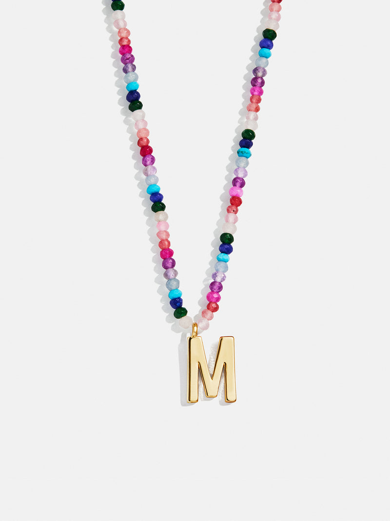 BaubleBar M - 
    Personalized beaded necklace
  
