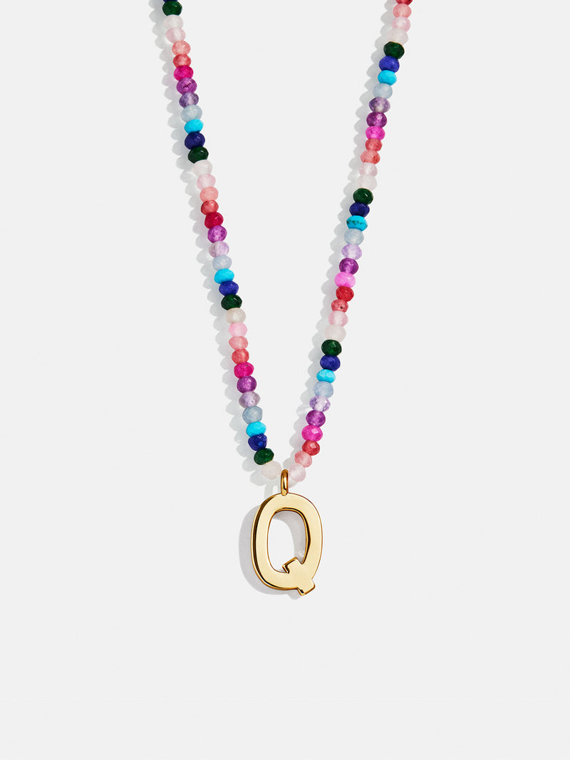 BaubleBar Q - 
    Personalized beaded necklace
  
