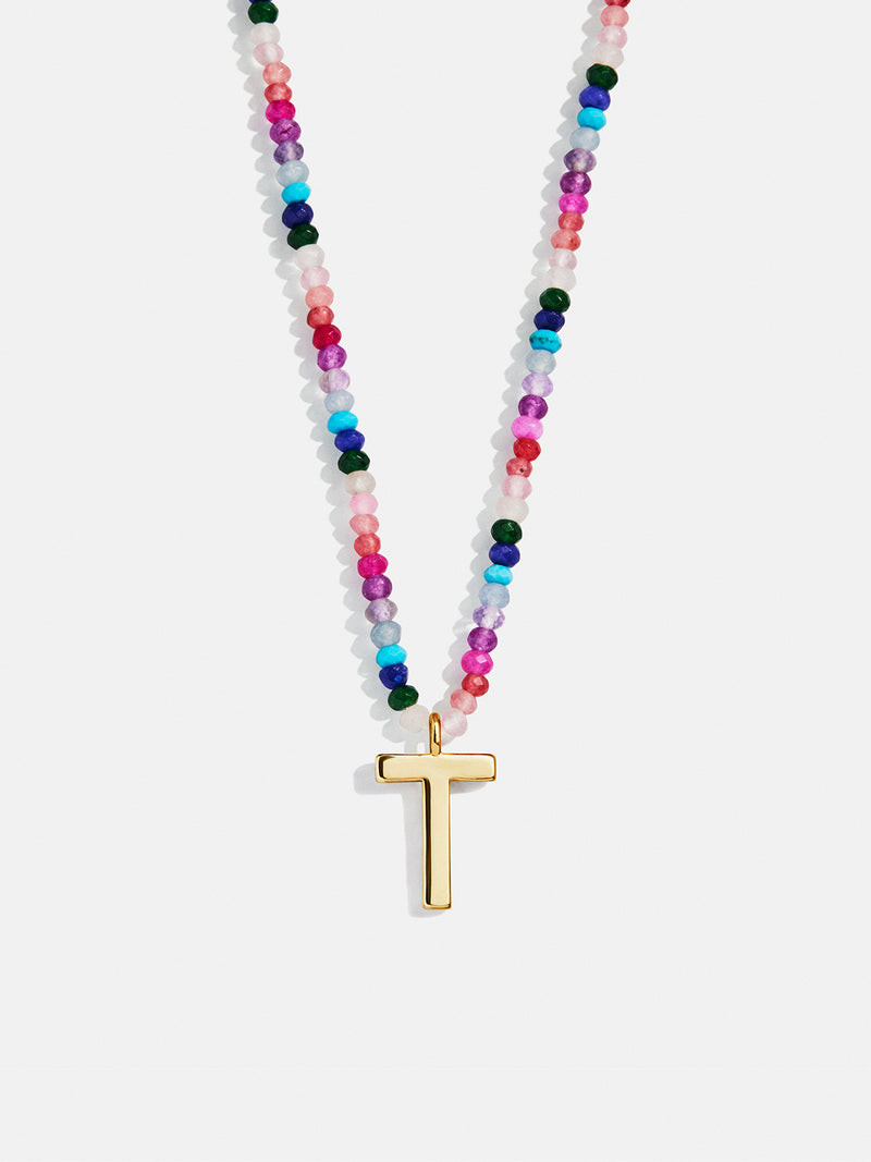 BaubleBar T - 
    Personalized beaded necklace
  
