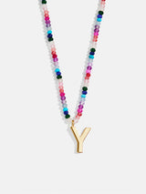 BaubleBar Y - 
    Personalized beaded necklace
  
