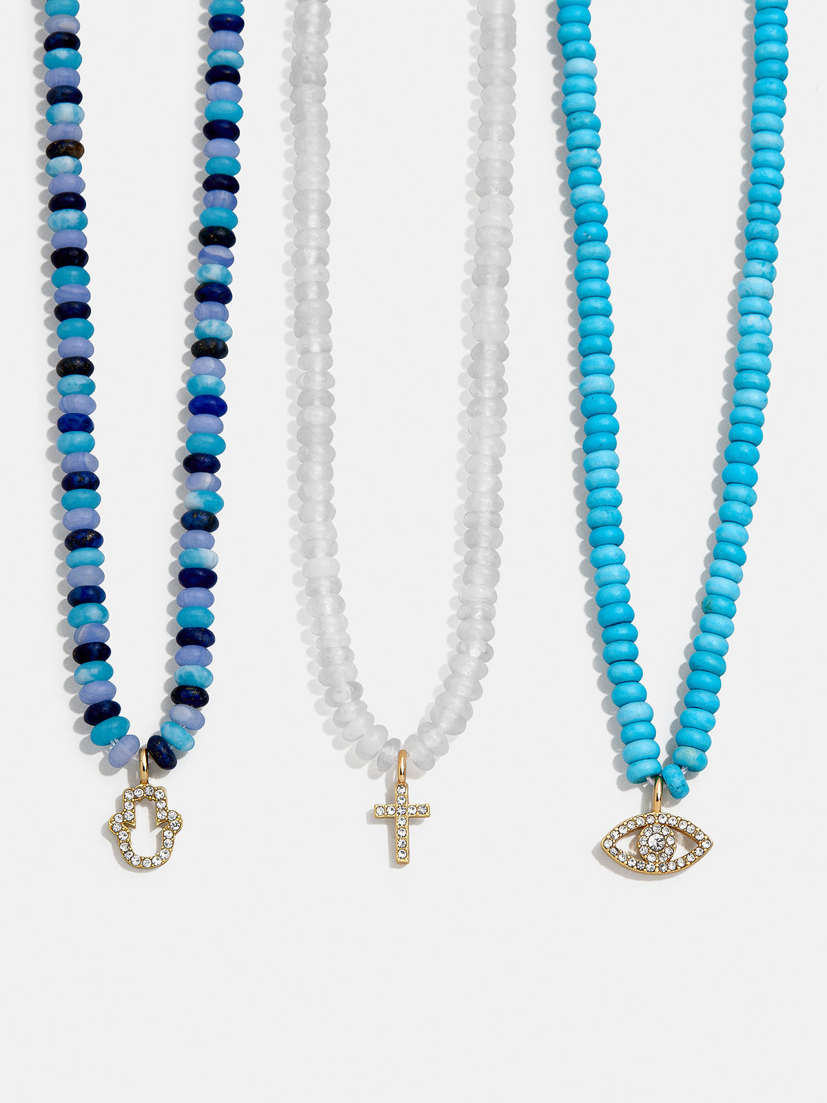 High Energy Semi-Precious Necklace - Cross