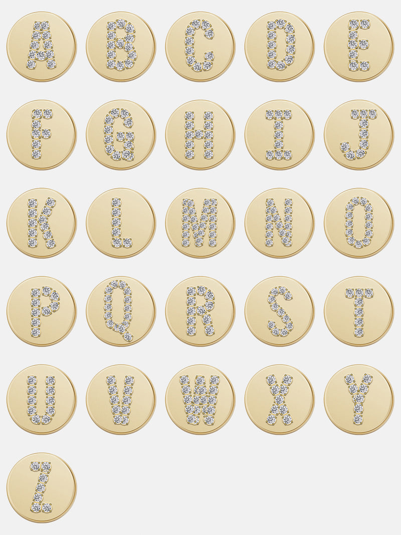 BaubleBar Carmen Initial Disc Pisa Bracelet - Gold - 
    Enjoy an extra 20% off sale - This Week Only
  
