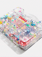 Rainbow Bloom Kids' Bag Charm - Flower