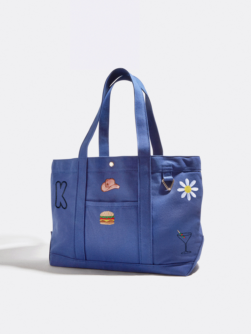 Custom Icon Tote - Navy