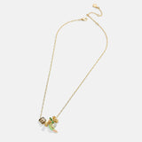 STAR WARS™ GROGU™ Charm Necklace - Gold/Green