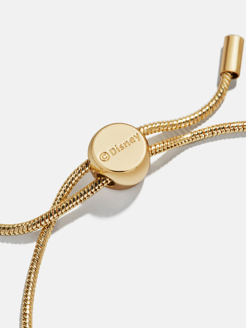 BaubleBar Disney Stitch Bubble Slider Custom Bracelet - Gold/Blue - 
    Personalized name bracelet
  
