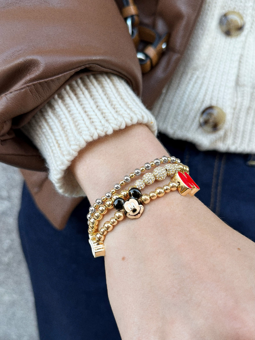 Disney Mickey Mouse Pisa Charm Bracelet - Mickey Mouse