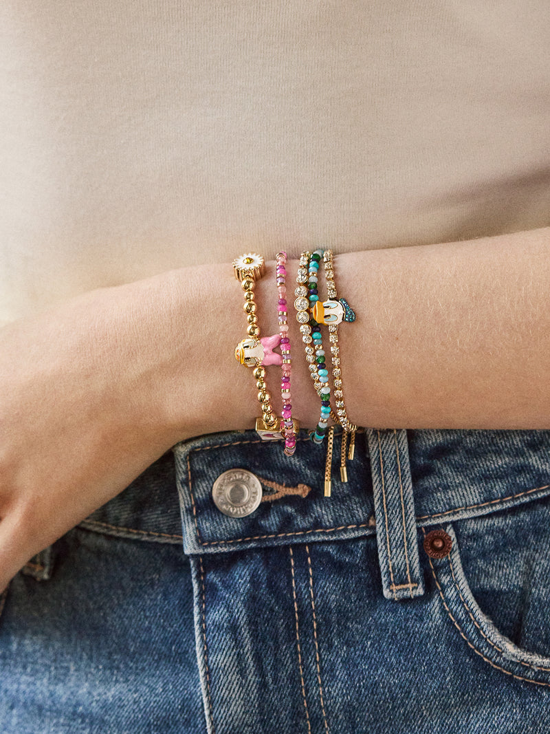 BaubleBar Disney Daisy Duck Pisa Charm Bracelet - Daisy Duck - 
    $10 Big Spring Event Deal - This Week Only
  
