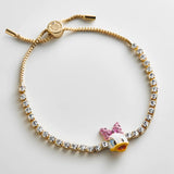 Disney Daisy Duck Tennis Bracelet - Daisy Duck