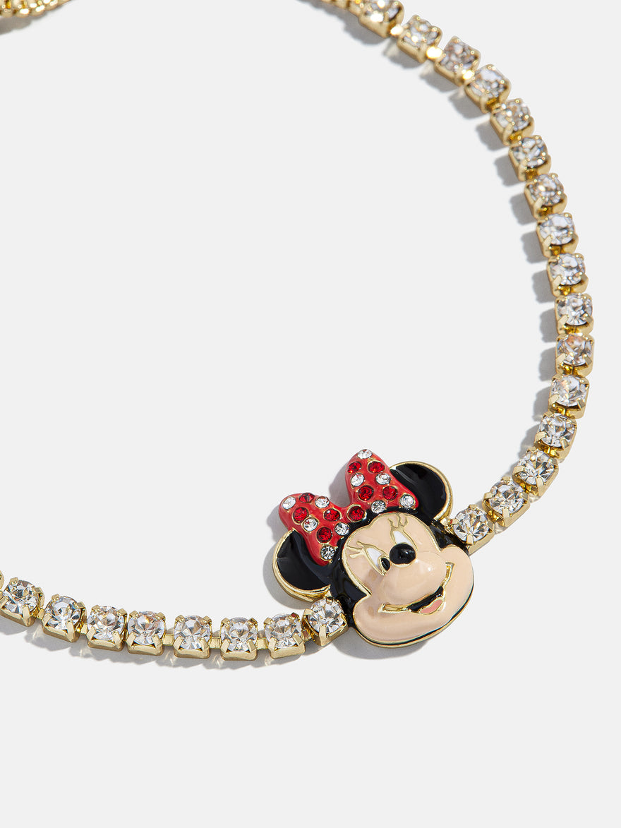 Disney Minnie Mouse Tennis Bracelet - Clear