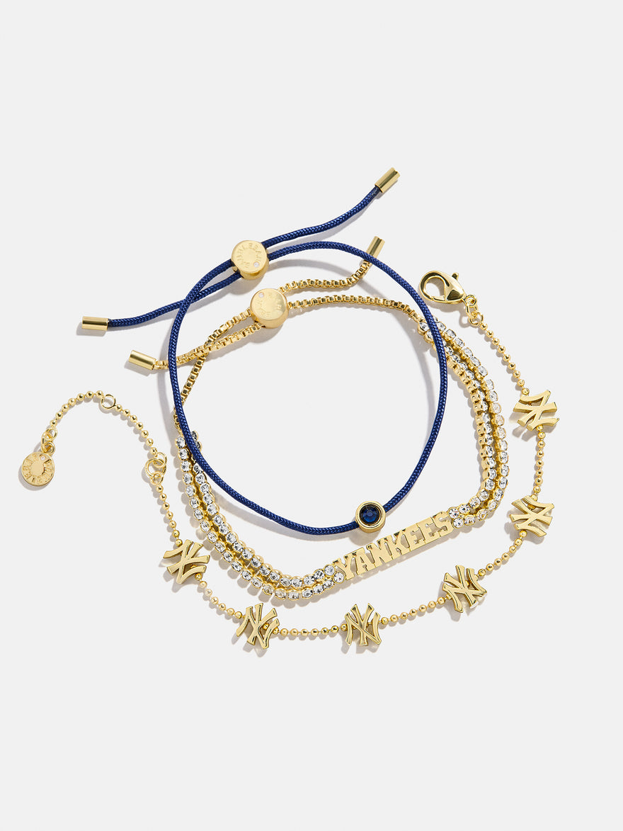 MLB Bracelet Set - New York Yankees
