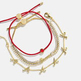 MLB Bracelet Set - Atlanta Braves