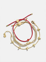 BaubleBar MLB Bracelet Set - Philadelphia Phillies - 
    Set of three Philadelphia Phillies bracelets
  
