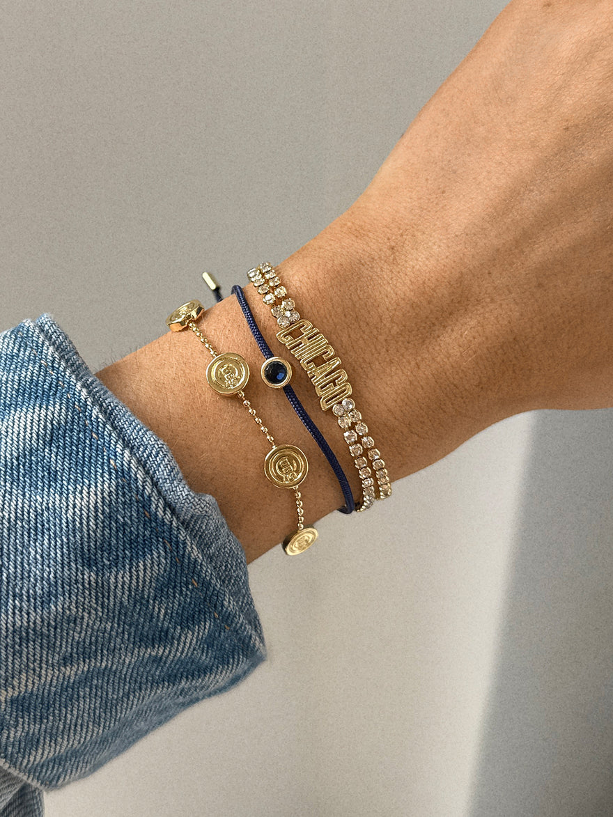 MLB Bracelet Set - Chicago Cubs