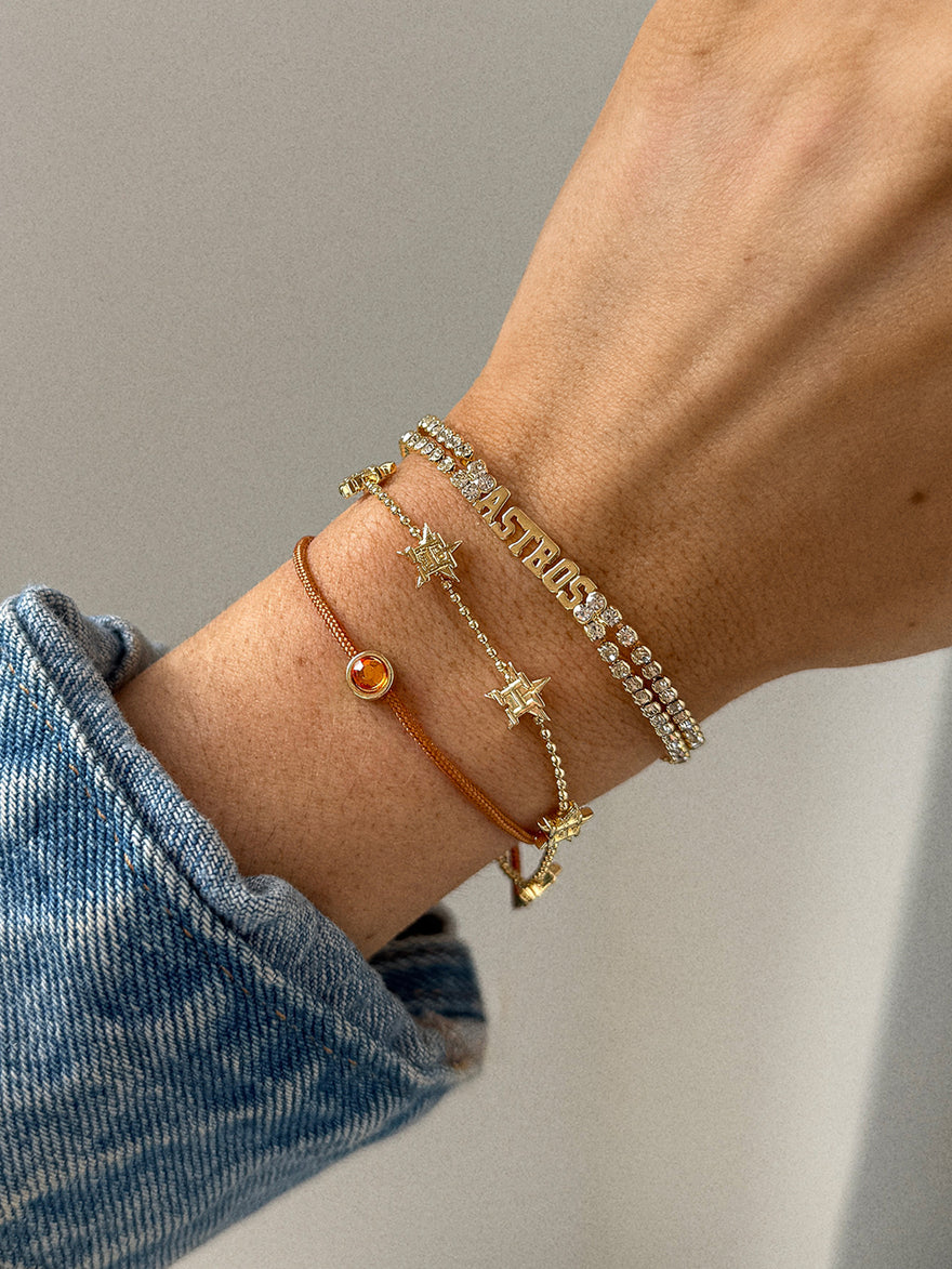 MLB Bracelet Set - Houston Astros