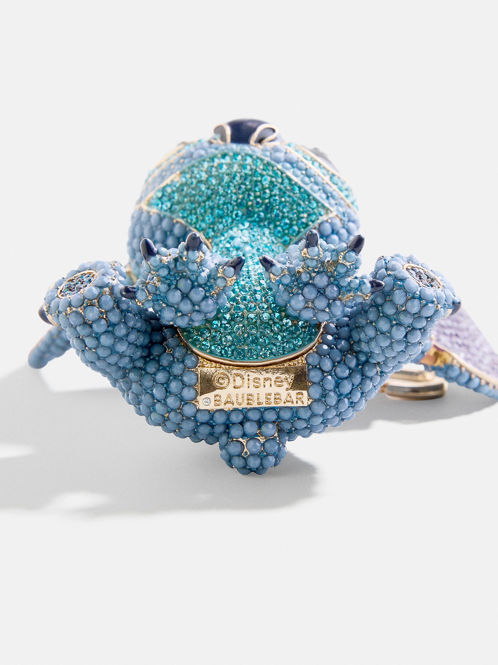 Disney×BAUBLEBAR スティッチ　3D バッグチャーム Disney Stitch 3D Bag Charm - Blue – Stitch keychain – BaubleBar