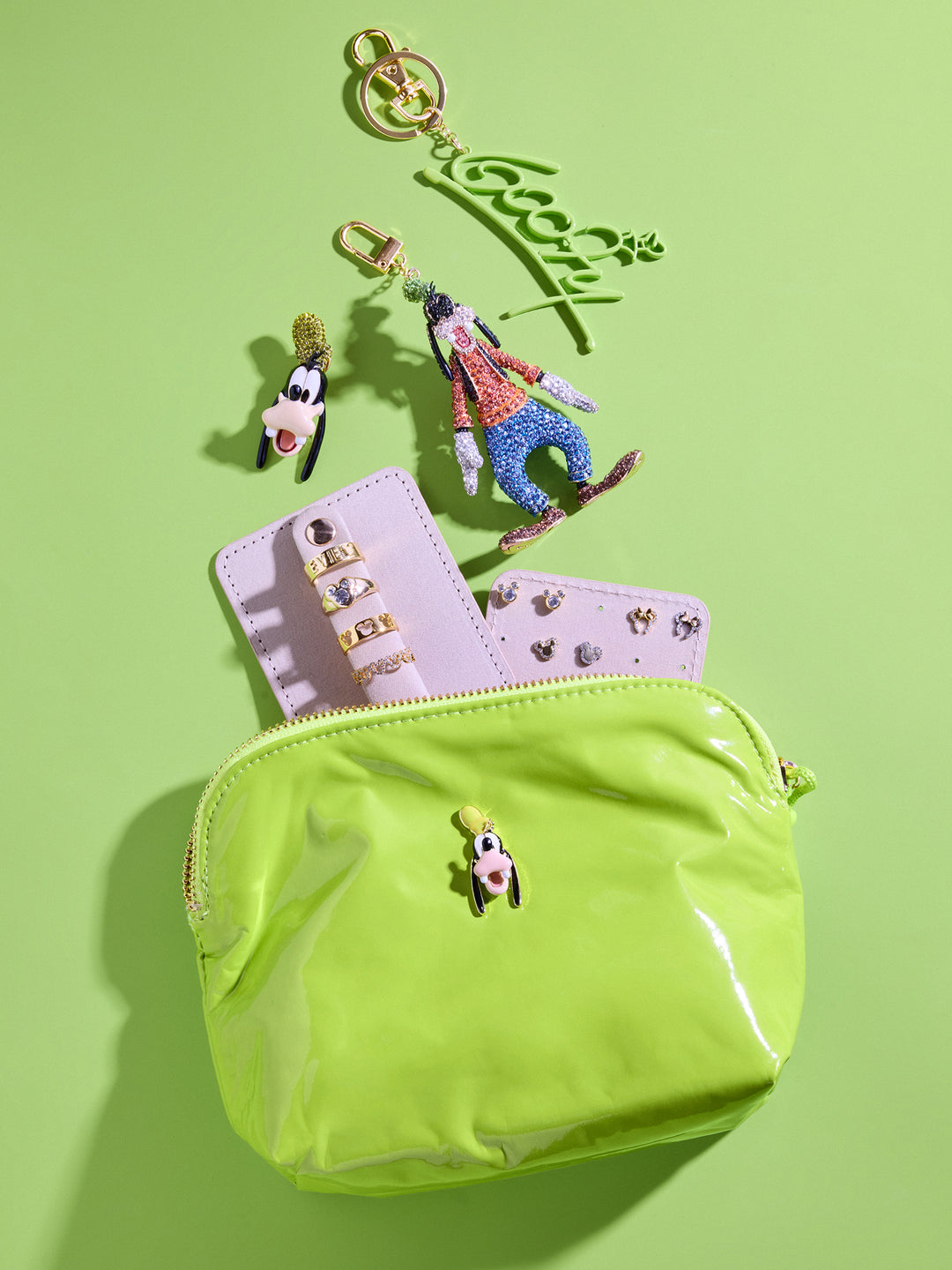 Disney Character Jewelry Storage Pouch - Goofy – Goofy travel jewelry ...