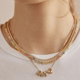 Disney Mickey Mouse Repeating Tennis Necklace - Multi