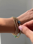 STAR WARS™ GROGU™ Pisa Charm Bracelet - Gold