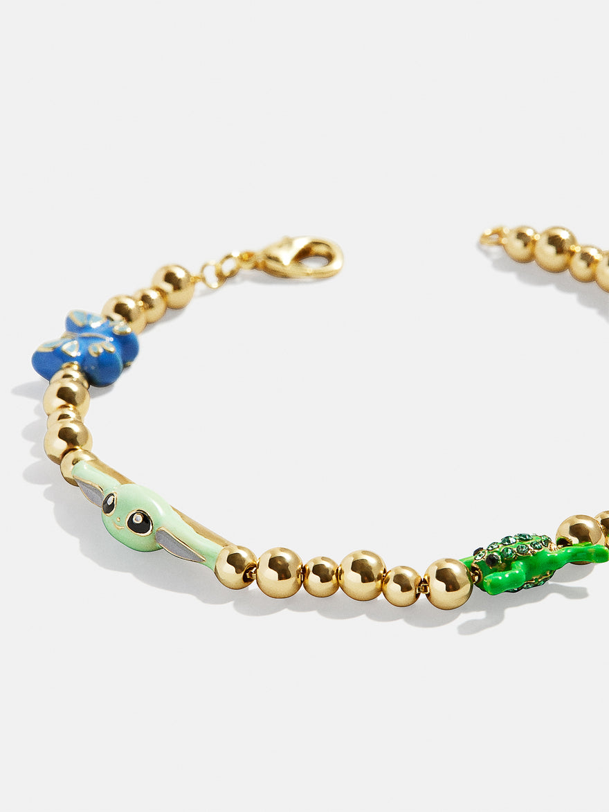 STAR WARS™ GROGU™ Pisa Charm Bracelet - Gold