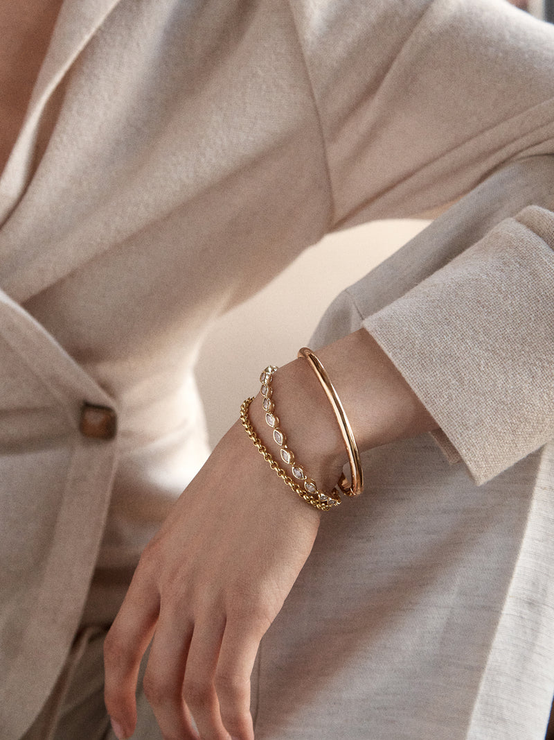BaubleBar Giuliana Tennis Bracelet - Marquise Bezel - 
    Crystal tennis bracelet
  
