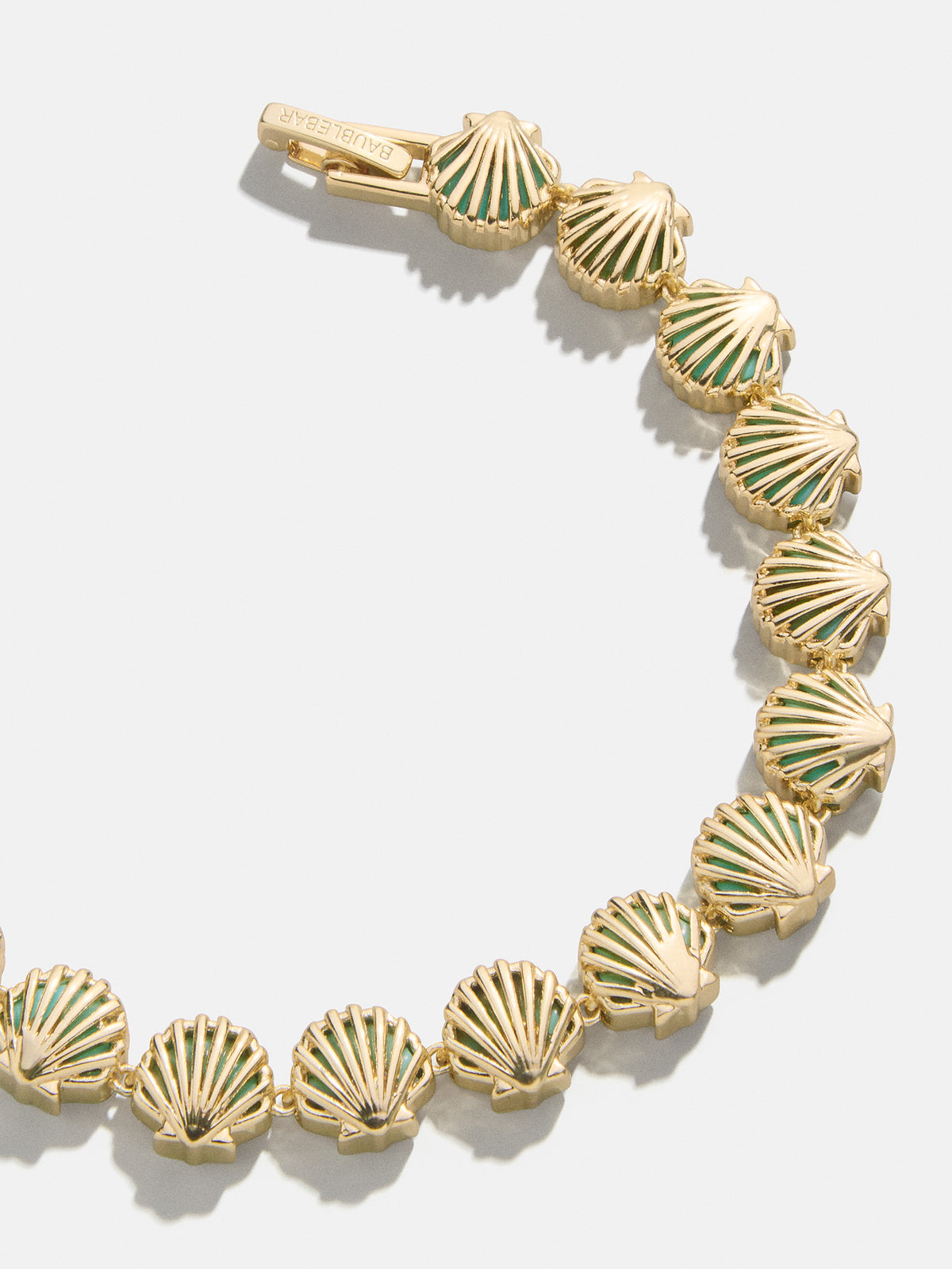 Halle Tennis Bracelet - Gold/Turquoise