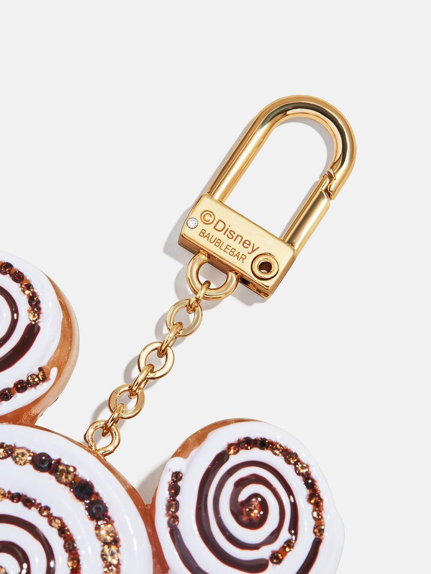 Disney Mickey Mouse Cinnamon Roll Bag Charm - Disney Cinnamon Roll Bag Charm