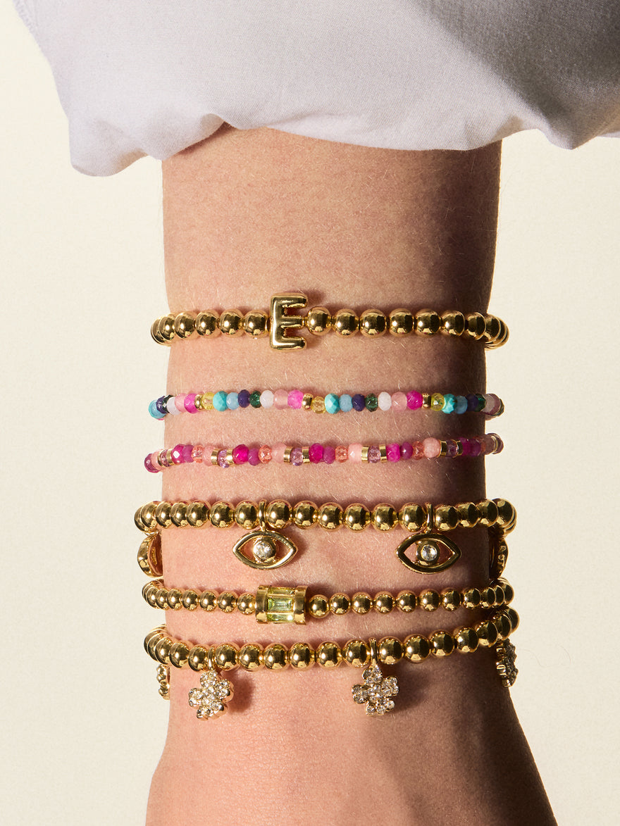 Tatum Birthstone Bracelet - Emerald