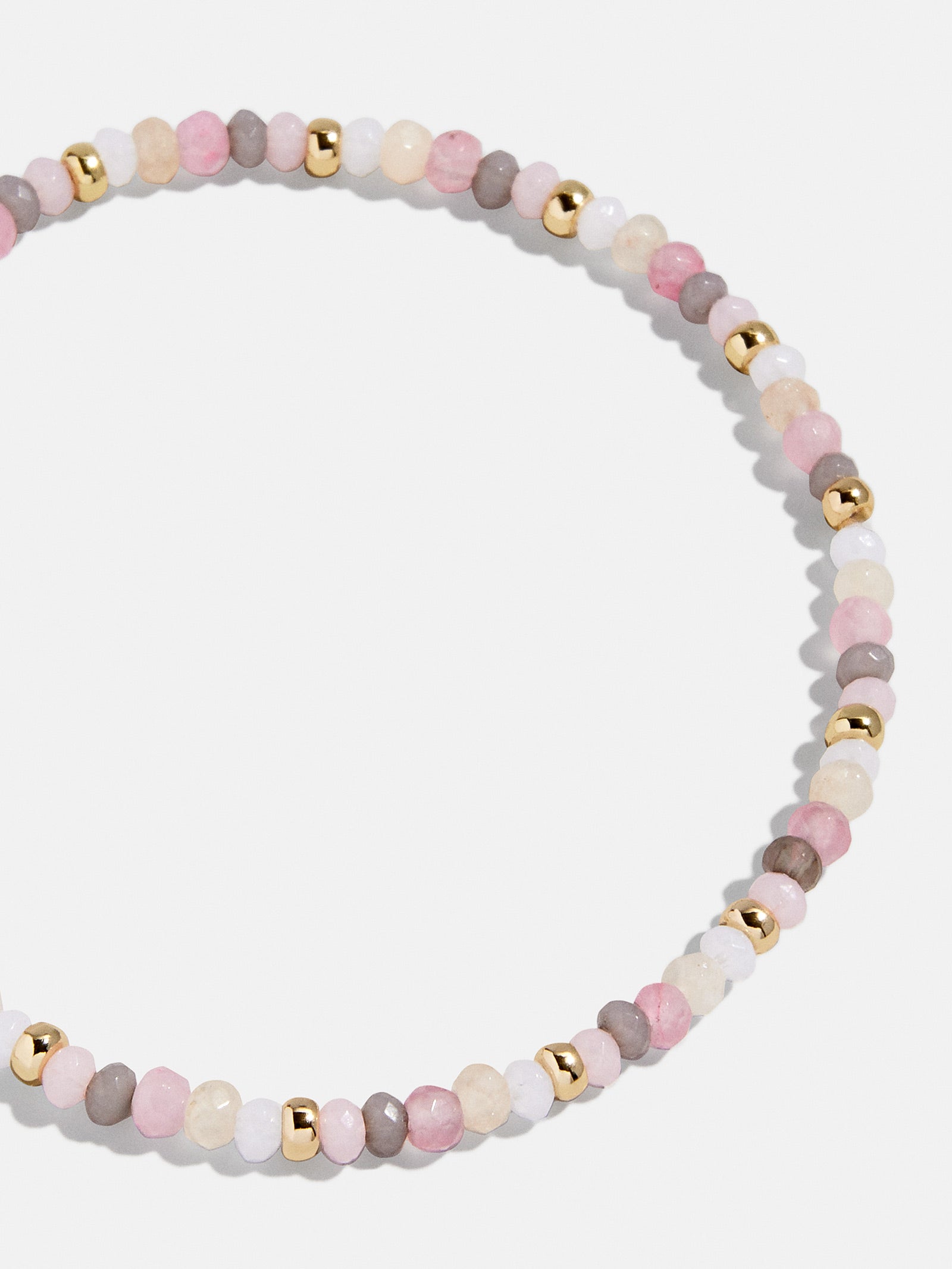Emily Semi-Precious Bracelet - Light Pink Multi