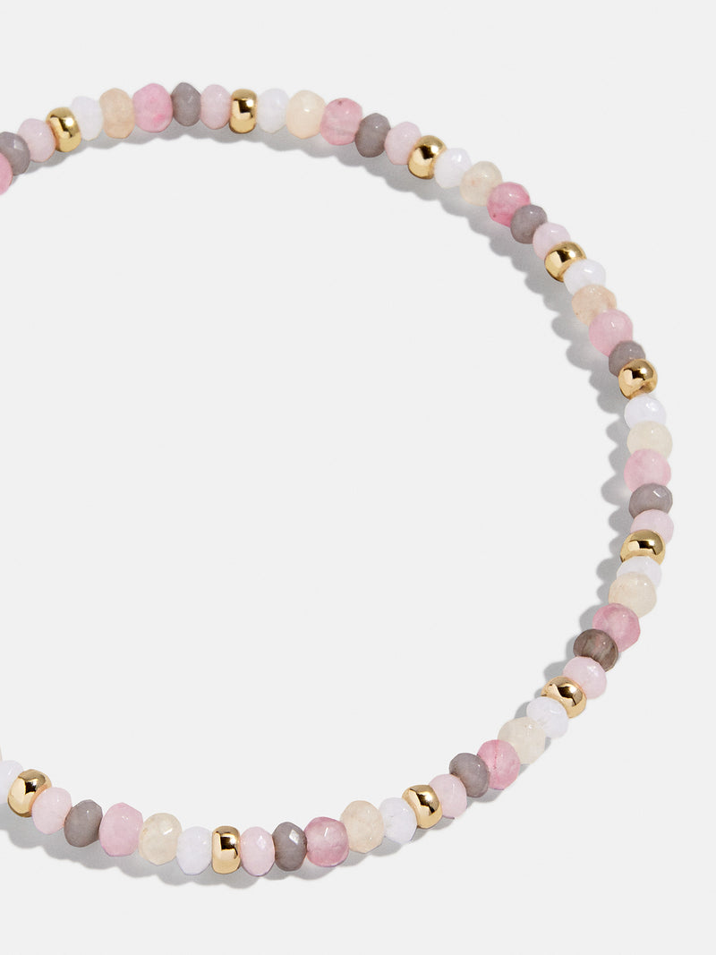 Emily Semi-Precious Bracelet - Light Pink Multi